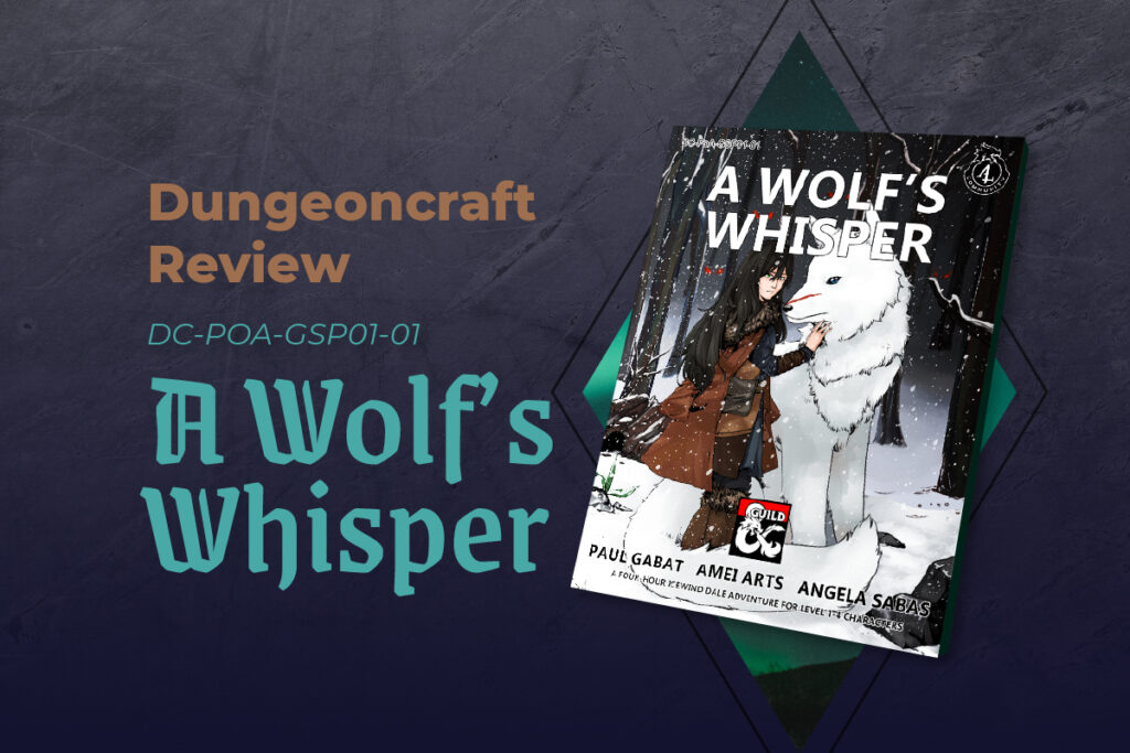 Article Banner for a Wolf's Whisper
