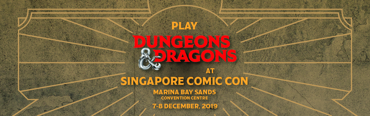 Header Banner for TLB at the Singapore Comicon 2019