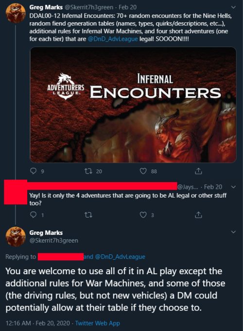 Encounter Adjustments.Infernal Encounters
